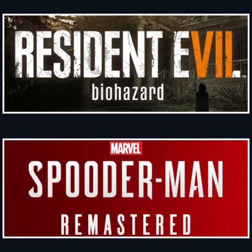  Resident Evil Biohazard + Spider Man Remastered